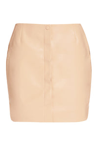 Lynn leather mini skirt